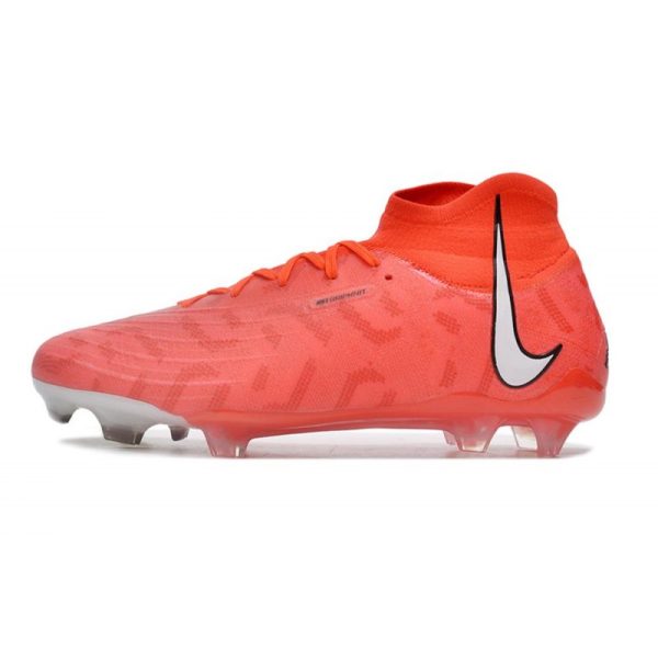 Bota Nike Phantom Luna Elite Nu FG Carmesí Vivo Blanco