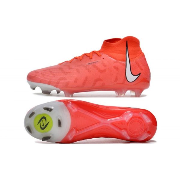 Bota Nike Phantom Luna Elite Nu FG Carmesí Vivo Blanco