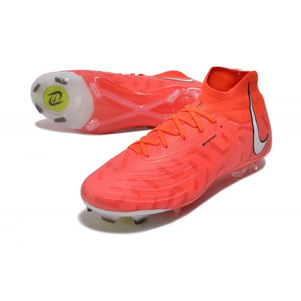 Bota Nike Phantom Luna Elite Nu FG Carmesí Vivo Blanco
