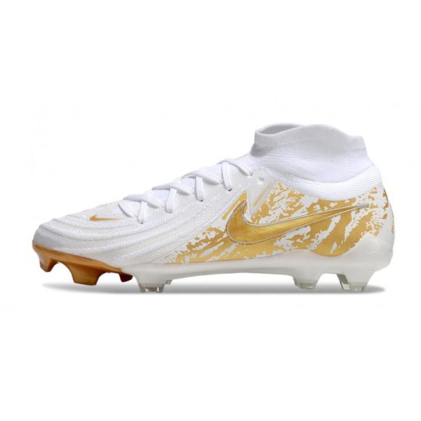 Bota Nike Phantom Luna II Elite FG Blanco Dorado