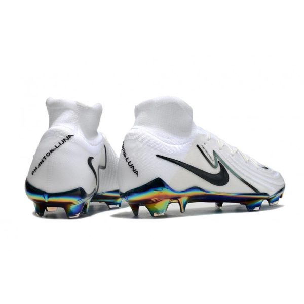 Bota Nike Phantom Luna II Elite FG Blanco Negro