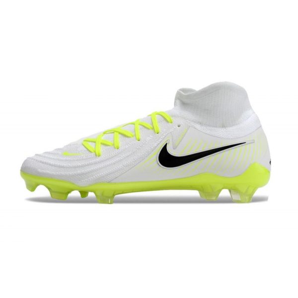 Bota Nike Phantom Luna II Elite FG Blanco Negro Amarillo