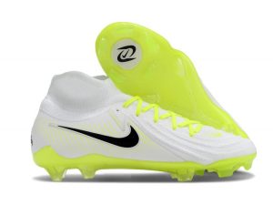 Botas de Fútbol Nike Phantom Luna II Elite FG Blanco Negro Amarillo