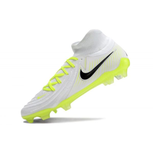 Bota Nike Phantom Luna II Elite FG Blanco Negro Amarillo