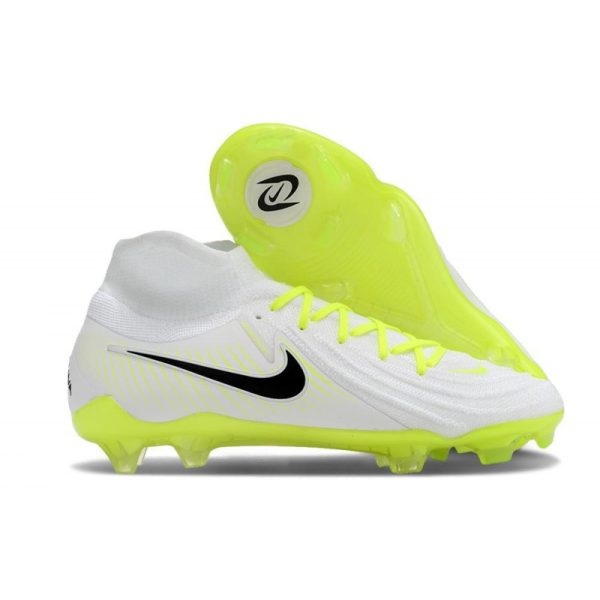 Botas de Fútbol Nike Phantom Luna II Elite FG Blanco Negro Amarillo