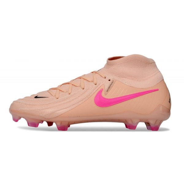 Bota Nike Phantom Luna II Elite FG Carmesí Tinte Rosa Blast