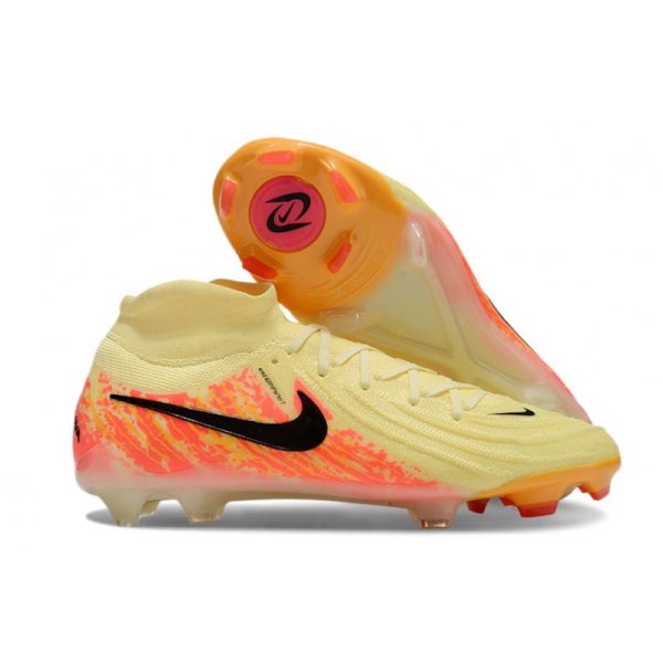 Botas de Fútbol Nike Phantom Luna II Elite FG Naranja Negro