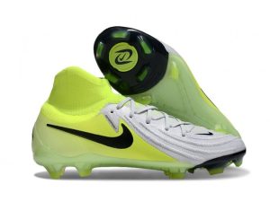 Botas de Fútbol Nike Phantom Luna II Elite FG Plateado metalizado Negro Voltio