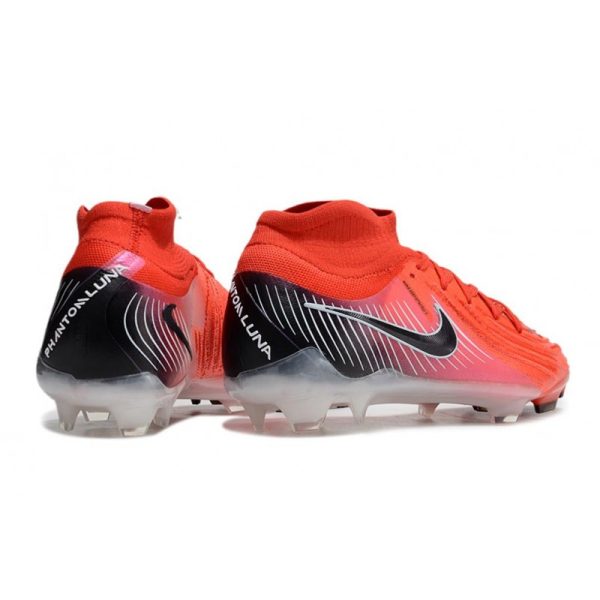 Bota Nike Phantom Luna II Elite FG Rojo Negro