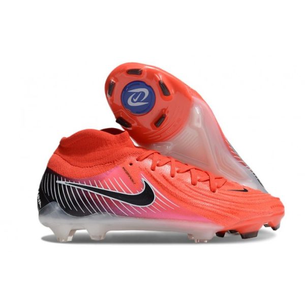Botas de Fútbol Nike Phantom Luna II Elite FG Rojo Negro