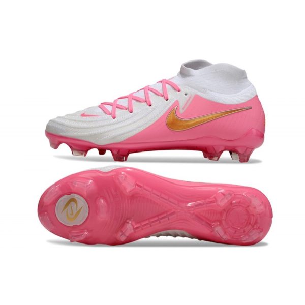 Bota Nike Phantom Luna II Elite FG Rosa Blanco