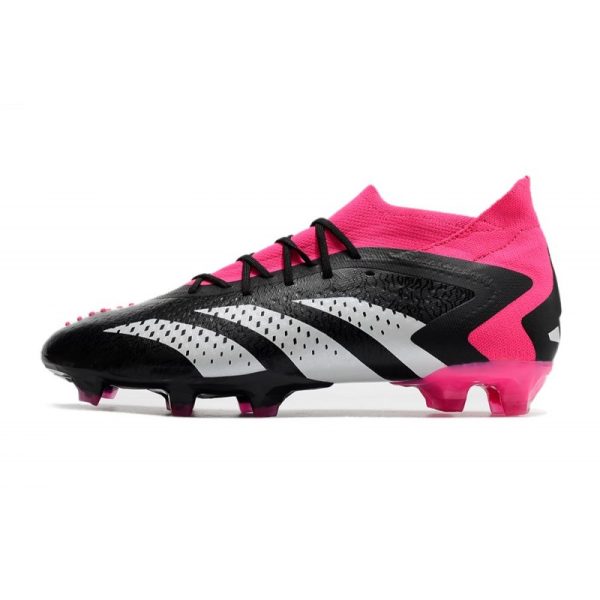 Bota adidas Predator Accuracy .1 FG Negro Blanco Equipo Rosa