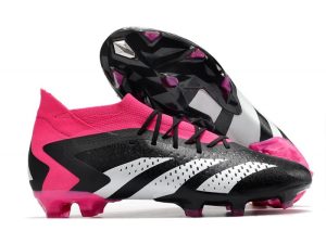 Bota adidas Predator Accuracy .1 FG Negro Blanco Equipo Rosa