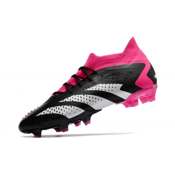 Bota adidas Predator Accuracy .1 FG Negro Blanco Equipo Rosa