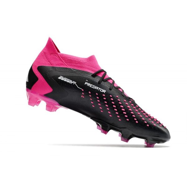Bota adidas Predator Accuracy .1 FG Negro Blanco Equipo Rosa