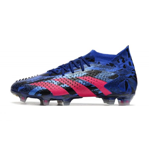 Bota adidas Predator Accuracy .1 FG Paul Pogba Azul Lúcido Equipo Rea Magenta Core Negro