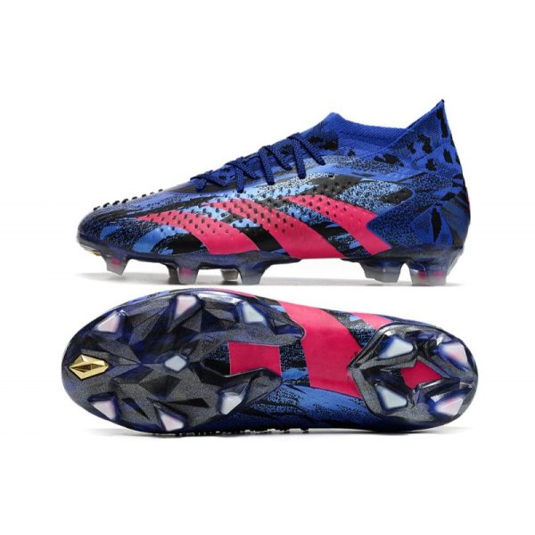 Bota adidas Predator Accuracy .1 FG Paul Pogba Azul Lúcido Equipo Rea Magenta Core Negro