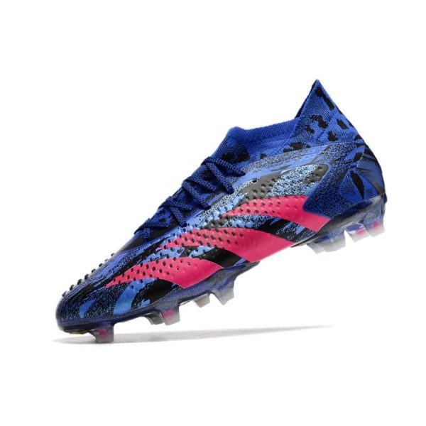 Bota adidas Predator Accuracy .1 FG Paul Pogba Azul Lúcido Equipo Rea Magenta Core Negro
