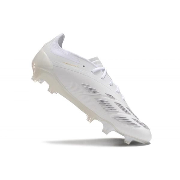 Bota adidas Predator Elite L FG Blanco Dorado Met