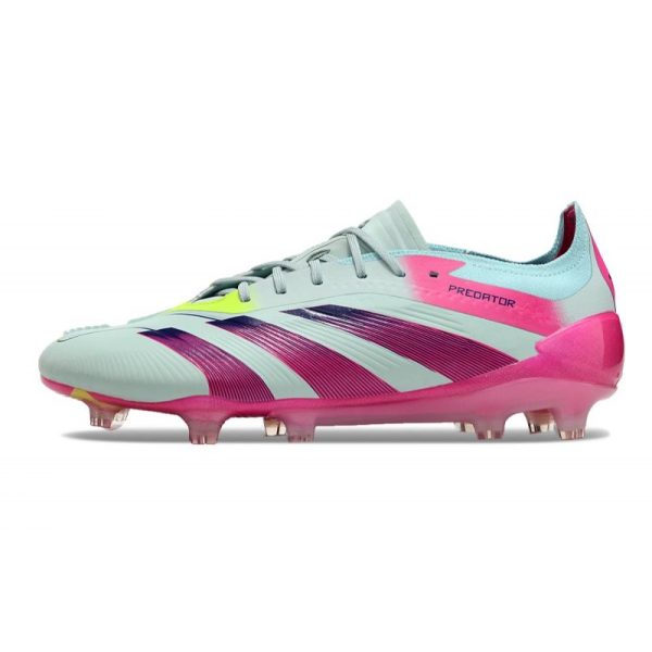 Bota adidas Predator Elite L FG Casi Azul Rosa