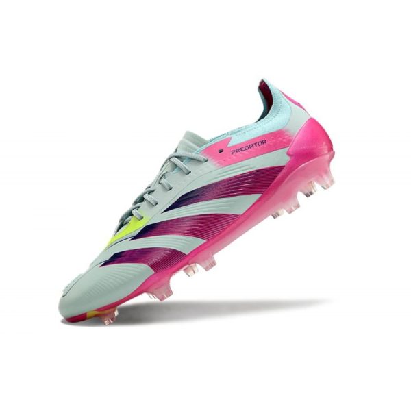Bota adidas Predator Elite L FG Casi Azul Rosa