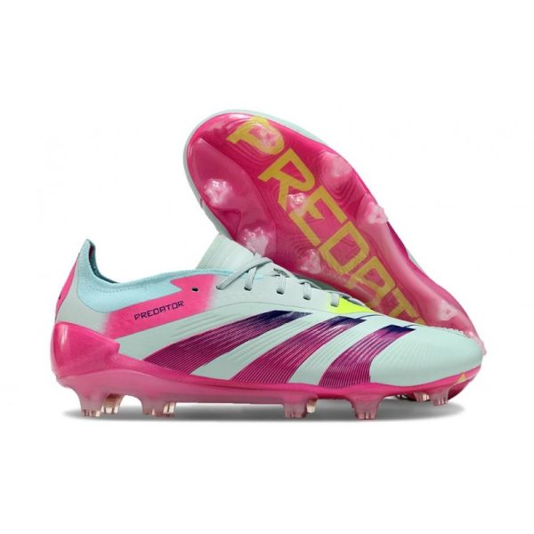 Botas de Fútbol adidas Predator Elite L FG Casi Azul Rosa
