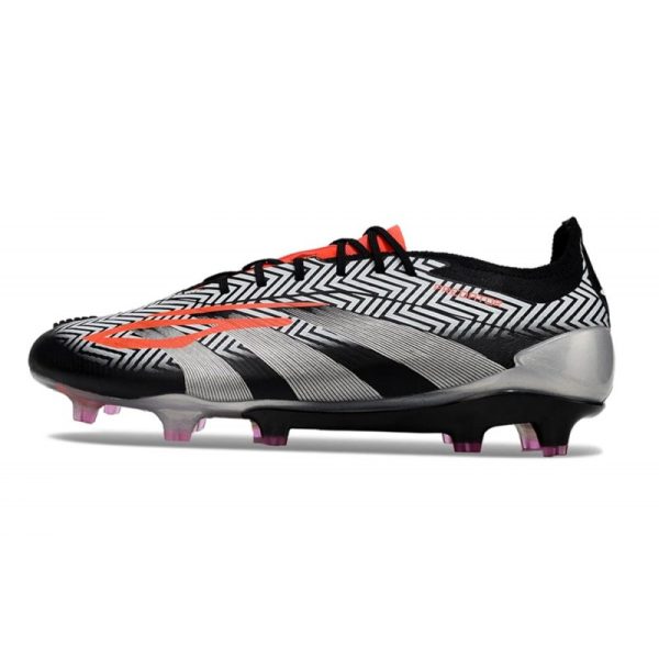 Bota adidas Predator Elite L FG Negro Blanco Naranja