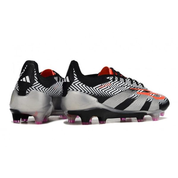 Bota adidas Predator Elite L FG Negro Blanco Naranja