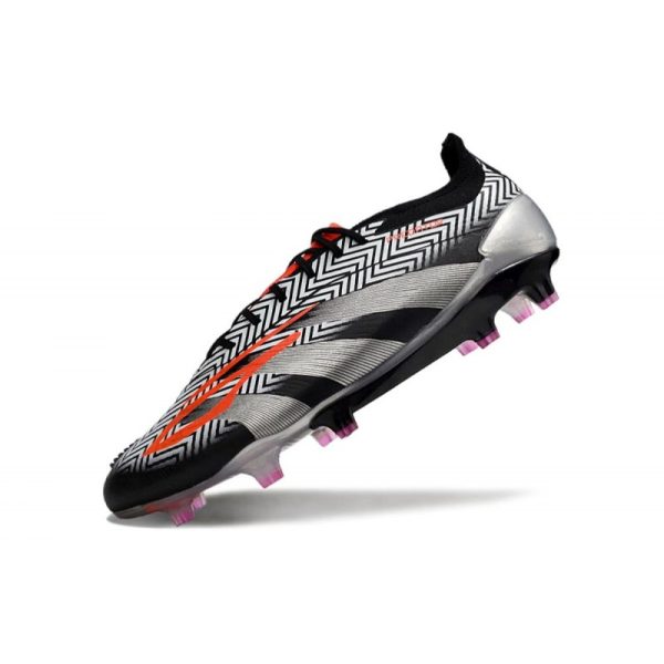 Bota adidas Predator Elite L FG Negro Blanco Naranja
