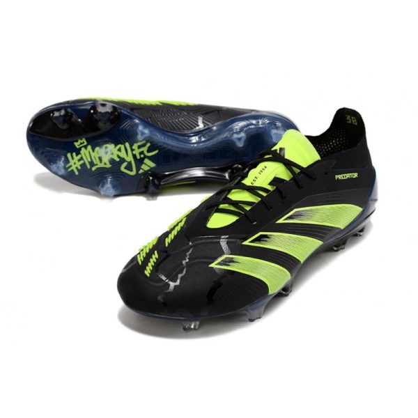 Bota adidas Predator Elite L FG Negro Verde