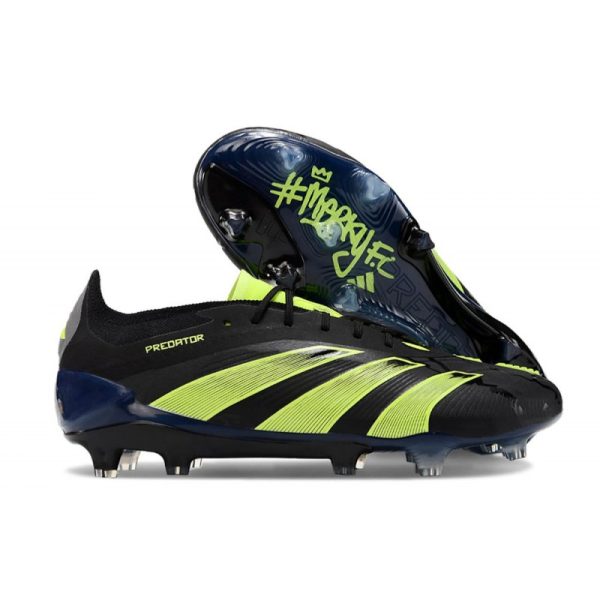 Botas de Fútbol adidas Predator Elite L FG Negro Verde