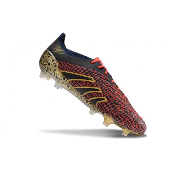 Bota adidas Predator Elite L FG Rojo Oro Negro