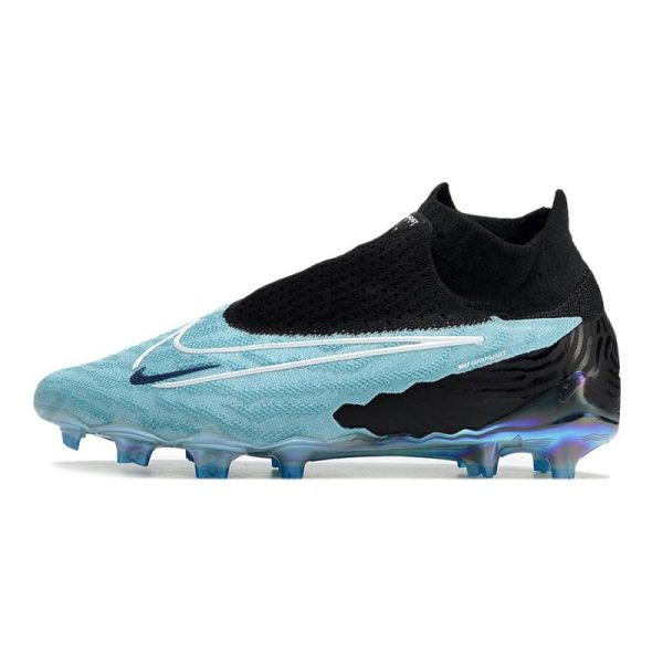 Bota de fútbol Nike Phantom GX Elite DF FG Azul Negro