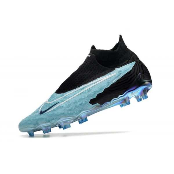Bota de fútbol Nike Phantom GX Elite DF FG Azul Negro