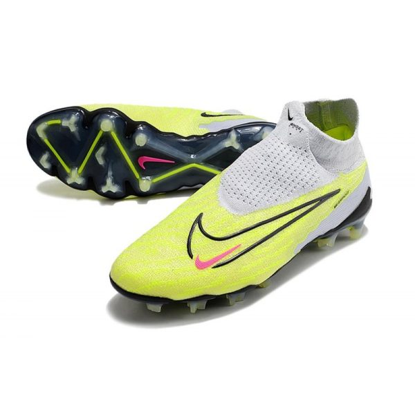 Bota de fútbol Nike Phantom GX Elite DF FG Casi Voltio Gridiron Casi Uva