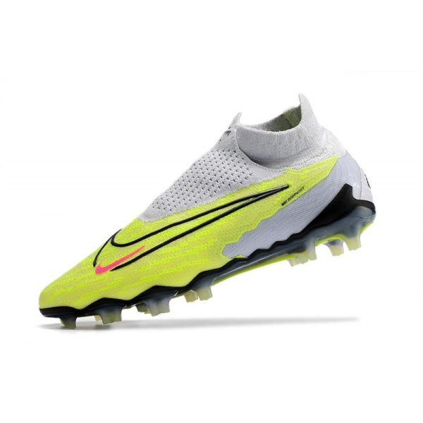 Bota de fútbol Nike Phantom GX Elite DF FG Casi Voltio Gridiron Casi Uva