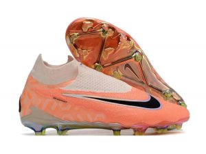 Botas de Fútbol Nike Phantom GX Elite DF FG Guava Hielo Negro