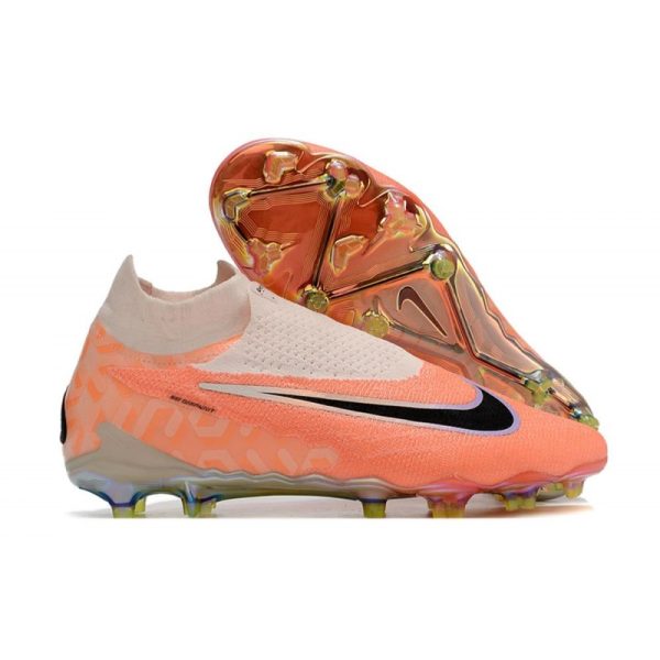 Botas de Fútbol Nike Phantom GX Elite DF FG Guava Hielo Negro