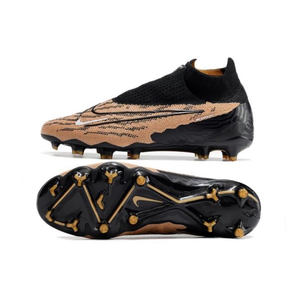 Bota de fútbol Nike Phantom GX Elite DF FG Marron Negro