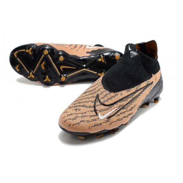 Bota de fútbol Nike Phantom GX Elite DF FG Marron Negro