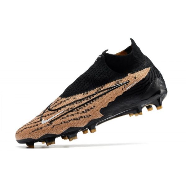 Bota de fútbol Nike Phantom GX Elite DF FG Marron Negro