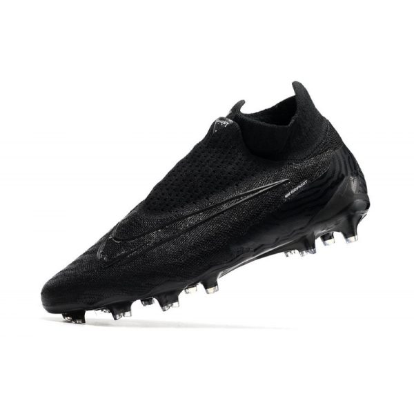 Bota de fútbol Nike Phantom GX Elite DF FG Negro
