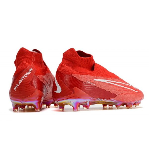 Bota de fútbol Nike Phantom GX Elite DF FG Rojo Blanco