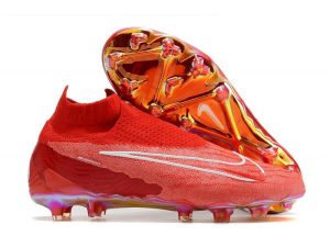 otas de Fútbol Nike Phantom GX Elite DF FG Rojo Blanco