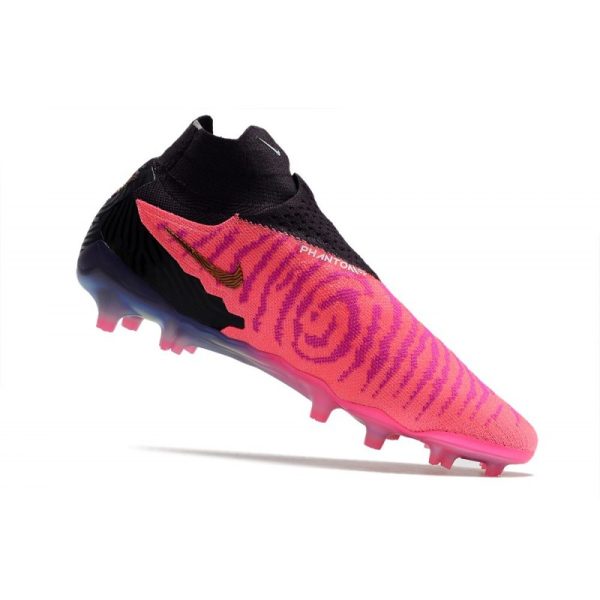 Bota de fútbol Nike Phantom GX Elite DF FG Rosa Negro