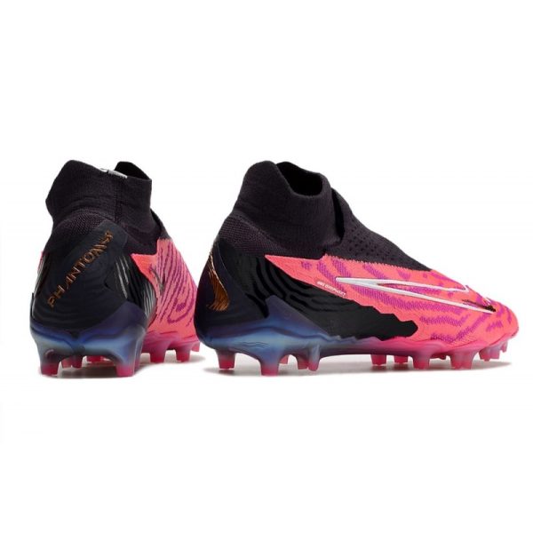 Bota de fútbol Nike Phantom GX Elite DF FG Rosa Negro