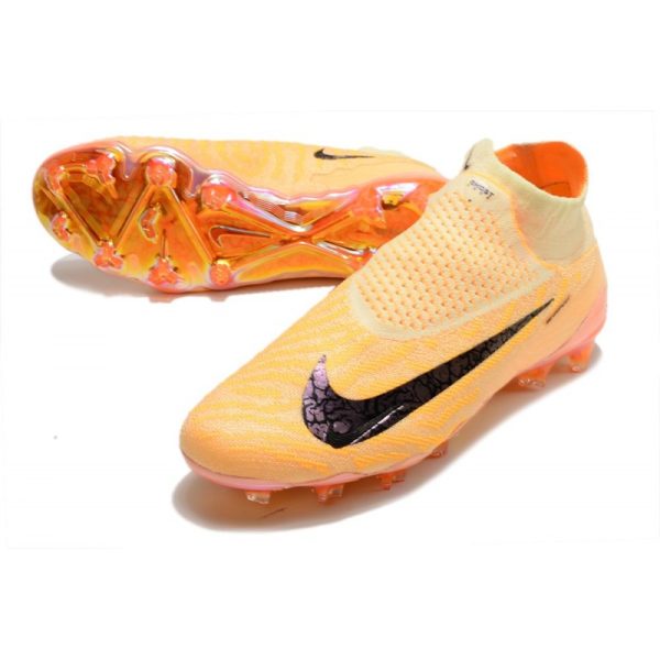 Bota de fútbol Nike Phantom GX Elite DF FG Tinte Cidra Burdeos Crush