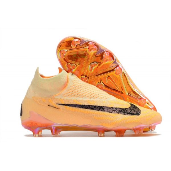 Botas de Fútbol Nike Phantom GX Elite DF FG Tinte Cidra Burdeos Crush
