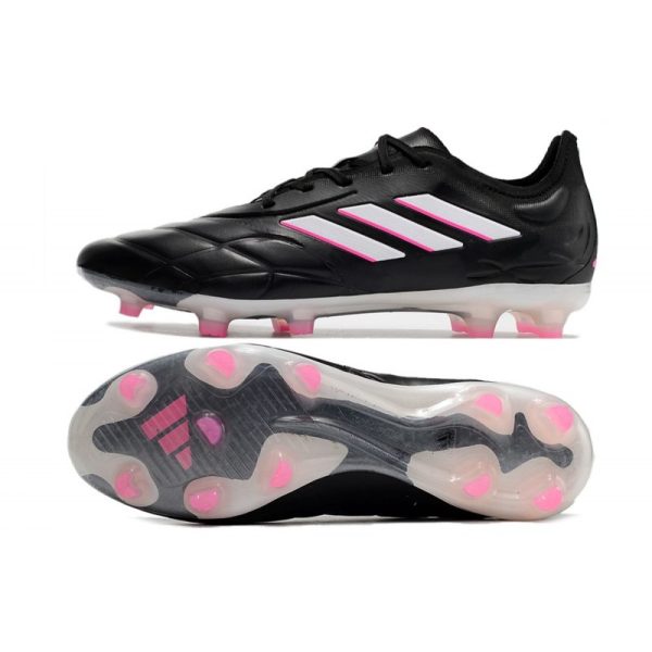 Botas de fútbol adidas Copa Pure.1 FG Negro Zero Met Equipo Rosa