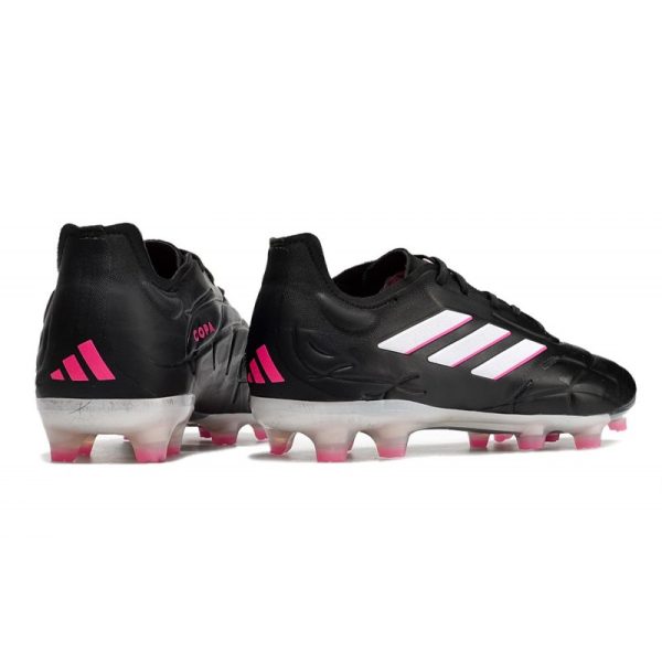 Botas de fútbol adidas Copa Pure.1 FG Negro Zero Met Equipo Rosa